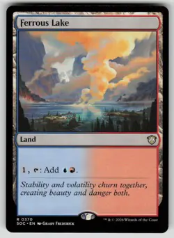 Ferrous Lake Rare Commander: Secrets of Strixhaven 370 MTG Near Mint 2026 - Image 1