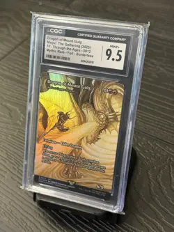 CGC Mint+ 9.5 Dragon of Mount Gulg MTG Final Fantasy Ancient Copper Dragon Foil - Image 1