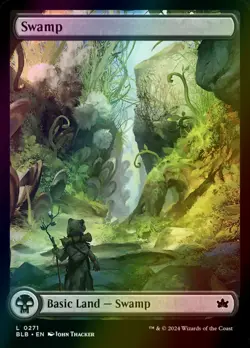 MTG Swamp (271) Full Art Foil ** Bloomburrow ** English - Image 1