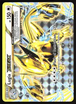 Pokemon TCG - Lugia BREAK 79/124 XY - Fates Collide Holo Rare BREAK NM - Image 1