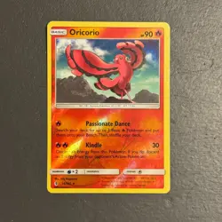 Oricorio Reverse Holo 14/145 NM Guardians Rising 2017 Pokemon Card TCG - Image 1
