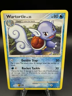Pokemon TCG Vintage 2007 Wartortle Lv.25 65/127 Non Holo Platinum Base - NM / LP - Image 1