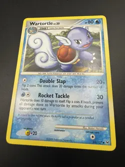 Pokemon TCG Vintage 2007 Wartortle Lv.25 65/127 Non Holo Platinum Base - NM / LP - Image 4