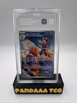 TAG10 GEM MINT Pokemon 2025 Ethan's Magcargo 197/193 Ascended Heroes - Image 1