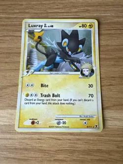 Pokemon TCG Luxray GL Lv.48 SP Holo Rare Rising Rivals 9/111 - Image 2