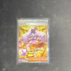 Pokemon Jacinthe Trainer-Supporter Full Art Holo Card POB Set 177/088 - Image 1
