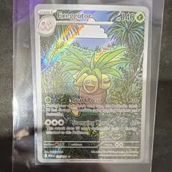 Pokemon Exeggutor 135/132 Me01: Mega Evolution Illustration Rare Holo 140 HP - Image 1
