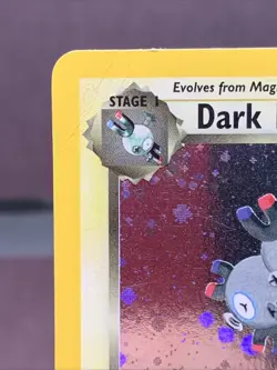 Pokemon TCG Dark Magneton 11/82 Team Rocket Holo Rare VTG WOTC 2000 HP - Image 2