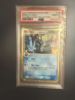 The Pokemon Company PSA 10 Mimikyu Delta Species Holo Promo SWSH136 2021 - Image 1