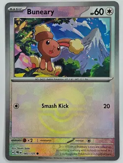 Pokemon TCG - 083/131 Buneary Pokeball Prismatic Evolutions Common - Image 1