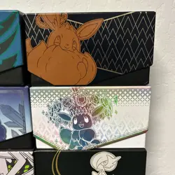 Lot 8 Empty Pokemon Elite Trainer Boxes ETB Various Sets No Duplicates - Lot 1 - Image 4