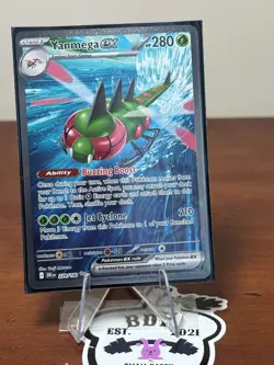 Pokemon TCG Yanmega Ex Holo 228/182 Double Gold Star - Image 1