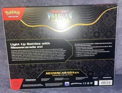 Pokemon TCG Scarlet & Violet Paldean Fates Meowscarada ex Premium Collection Box - Image 2
