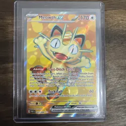 Pokemon Meowth Ex Ultra Rare 107/88 NM Perfect order - Image 1
