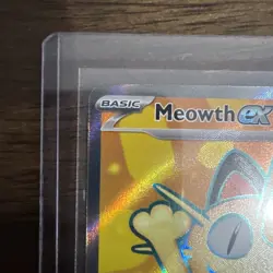 Pokemon Meowth Ex Ultra Rare 107/88 NM Perfect order - Image 2