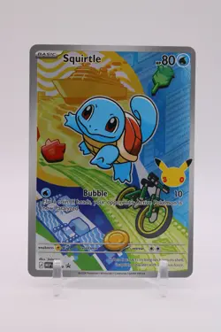 Pokemon TCG Squirtle MEP 039 First Partner Illustration 30th Anniversary NM - Image 1