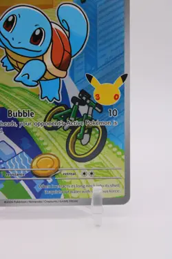 Pokemon TCG Squirtle MEP 039 First Partner Illustration 30th Anniversary NM - Image 5
