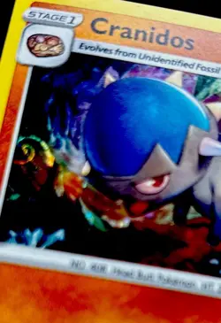 Cranidos SWSH274 Pokemon TCG S&S Black Star Promo Cosmos Holo **SWIRL**💫🌀 NM/M - Image 4
