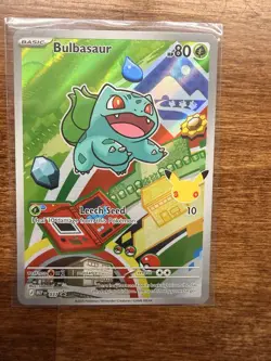 First Partner Illustration Kanto Set Charmander Bulbasaur Squirtle (x3) LOT - Image 2