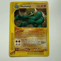 Pokemon TCG Machamp Holo Rare Card 16/165 Expedition Base Set - Image 2
