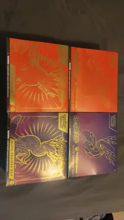 Pokemon Scarlet & Violet ETB Set Of 4 Pokemon Center Exclusive And Standard Etbs - Image 1