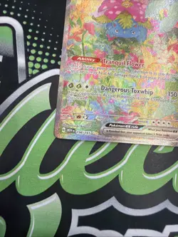 Pokemon TCG Venusaur ex 198/165 Scarlet & Violet 151 SIR Full Art Holo English - Image 5