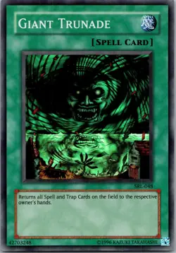 Yugioh Giant Trunade SRL-048 Super Rare NM - Image 1