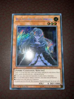 Yu-Gi-Oh! Ghost Belle & Haunted Mansion (Spanish) FLOD-SP033- Secret - 1st NM! - Image 1