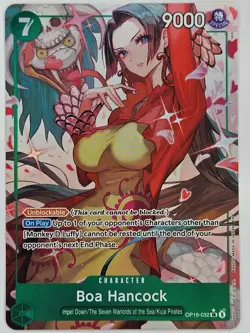 One Piece OP16-032 Boa Hancock Super Rare Alt Art - Image 1