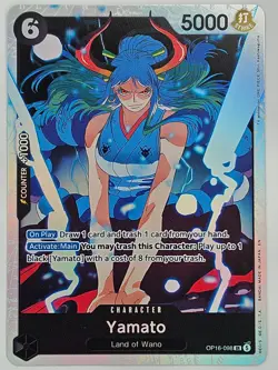 One Piece OP16-098 Yamato Super Rare - Image 1
