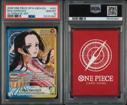 Boa Hancock Op14-EB04 041 Alternate Art Leader One Piece PSA 10 - Image 3