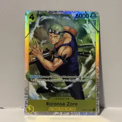 One Piece Roronoa Zoro OP15-113 SR Adventure on Kami’s Island English NM - Image 1