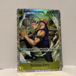One Piece Roronoa Zoro OP15-113 SR Adventure on Kami’s Island English NM - Image 2
