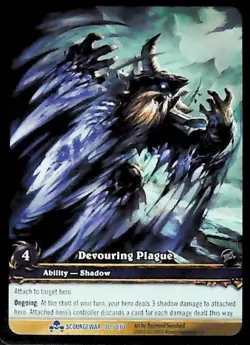 World of Warcraft TCG Devouring Plague (Extended Art) - Scourgewar 70/270 - Image 1
