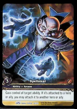World of Warcraft TCG Spellsteal (Extended Art) - Through the Dark Portal 54/319 - Image 1