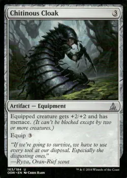 Chitinous Cloak 163/184 Oath of the Gatewatch MTG Magic the Gathering card - Image 1