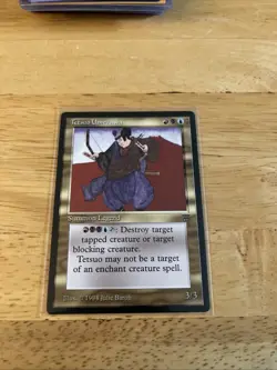 Tetsuo Umezawa Magic: The Gathering Card 1996 3/3 Summon Legend - Image 1