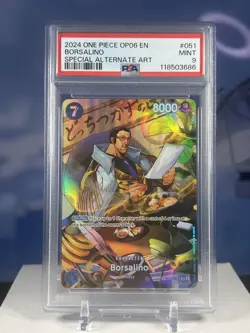 One Piece Card Game Borsalino SP Alt Art English Op05-051 - Image 1
