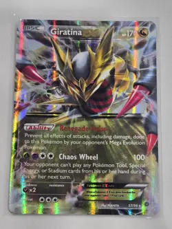 The Pokemon Company Pokemon TCG Giratina EX 57/98 XY Ancient Origins Ultra Rare - Image 1