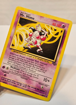 Mr. Mime 22/64 Rare Unlimited Jungle Pokemon 1859 - Image 4
