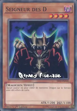 Yu-Gi-Oh ! Seigneur des D SS02-FRA05 (SS02-ENA05) VF/COMMUNE - Image 1