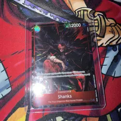 One Piece Shanks OP09-004 SR Alt Art (English) Emperors in the New World - Image 1