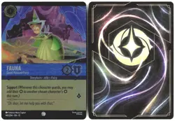 Disney Lorcana TCG Fauna - Good-Natured Fairy 140/204 Foil Wilds Unknown - Image 3
