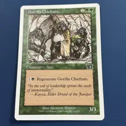 Gorilla Chieftain (4 Gorillas) Alliances MTG - LP - Image 2