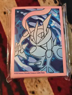 Pokemon Greninja Premium Card Sleeves 65 Chaos Rising ETB - SEALED - Image 1