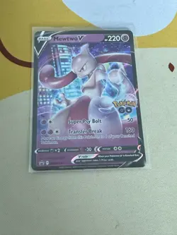 Mewtwo V Swsh223 Swsh: Sword & Shield Promo Cards Holo USED - Image 1