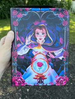 Disney Lorcana Card Binder Belle Mystic Lore Book Card Binder New, Sealed! - Image 5