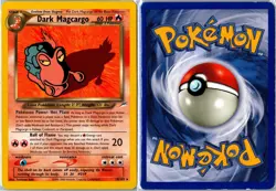 Pokemon Card - Dark Magcargo Neo Destiny 18/105 2002 Rare Unlimited MP - Image 3