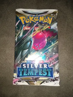2022 Pokemon Sword & Shield TCG Silver Tempest 1 Booster Pack (10 Cards Inside) 820650850912 - Image 3