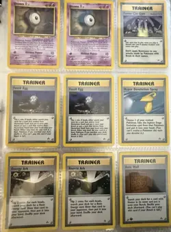 Pokemon TCG Mixed Lot Of 22 1990-2000s Cards - Image 1